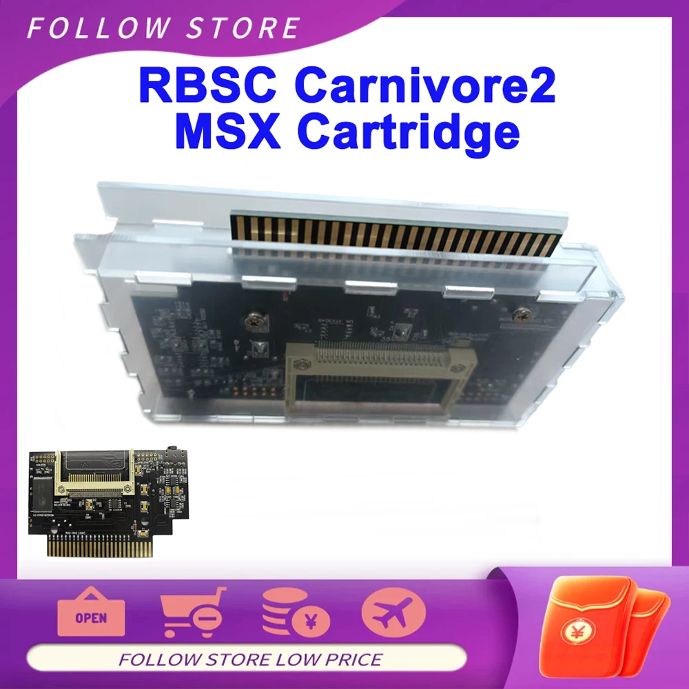 RBSC Carnivore2 MSX Cartridge for MSX MSX2 MSX2+ Computer System