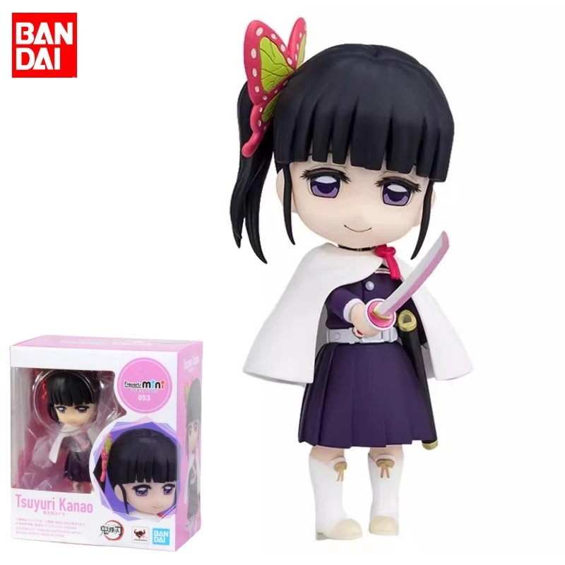 

Bandai Original 053 Tsuyuri Kanao Action Figure Demon Slayer Anime Figuarts mini Toys For Kids Gift Collectible Model Ornaments