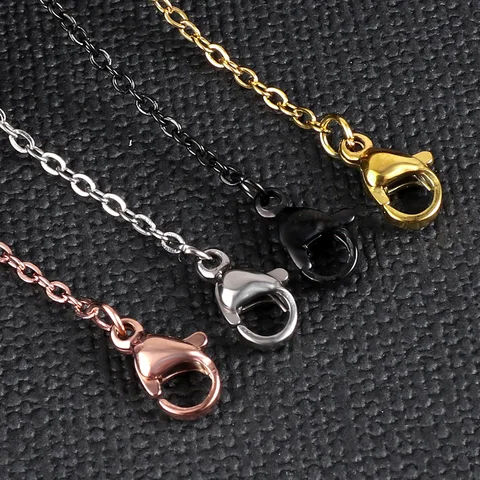 LUXUSTEEL Цепи из нержавеющей стали, 10 шт. - Долговечность и стиль — внешний вид товара