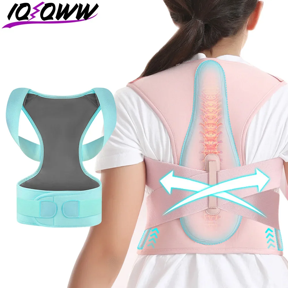 Adjustable Children Posture Corrector Back Support Belt Kids Orthopedic Corset for Kids Spine Back Lumbar Shoulder Braces Health
