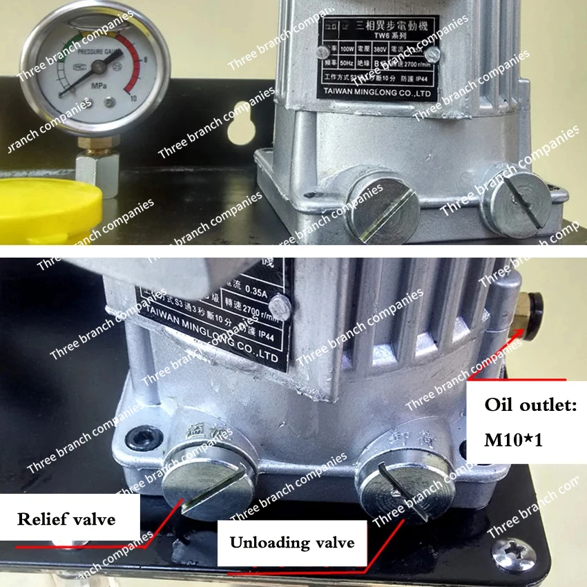 Imagem -03 - Bomba Lubrificante 3l 220v 380v Óleo Lubrificante Cnc Lubrificação Elétrica Máquina de Moldagem por Injeção Graxa Automática