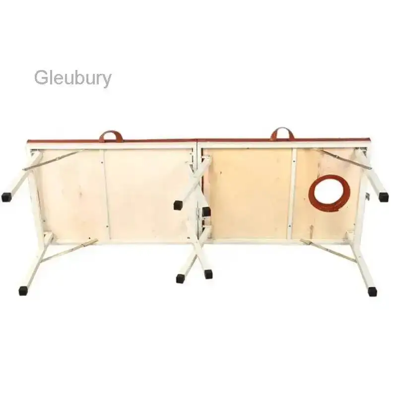 

Массажный минималистичный складной стол-кровать: портативный, многофункциональный, компактный, для салонов красоты