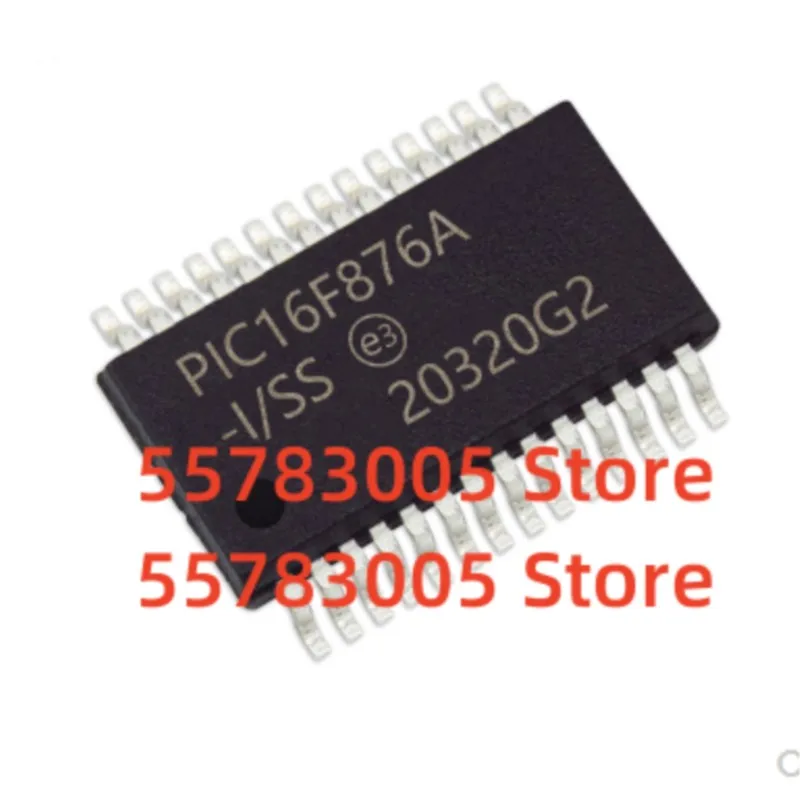 5PCS New PIC16F876A-I/SS  SSOP28 Microcontroller IC chip