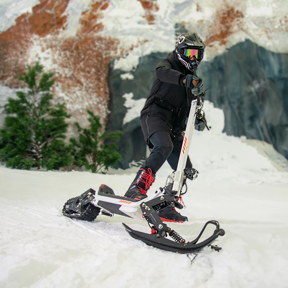 

2025 Newest Urban Drift Electric Snow Scooter for Winter and Summer Adventures with Versatile Riding Options