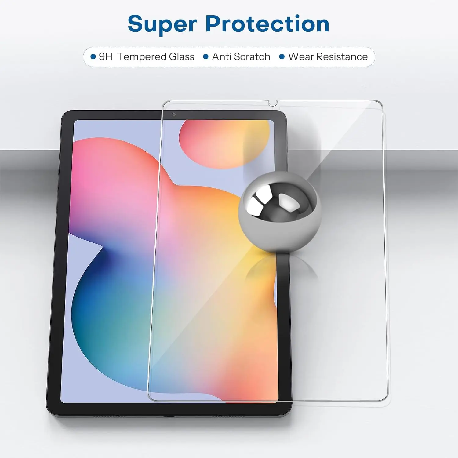 Para Samsung Galaxy Tab S6 lite 2024 10,4 pulgadas Protector de pantalla de vidrio templado SM-P620 SM-P625 Tablet película protectora transparente