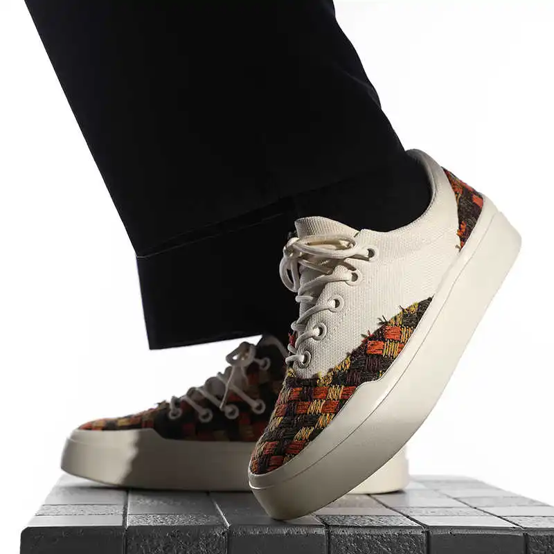 Hip Hop met stropdassen 46 Heren Sneakers Schoenen Heren Laarzen Korte herenlaarzen Sport Premium Wederverkoop Hit Topkwaliteit 2025outdoor