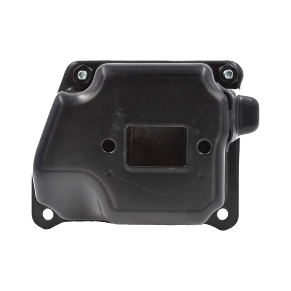 Muffler Replacement for chainsaw Muffler Robust Metal Construction High Performance Flow Reduced Back Pressure Black