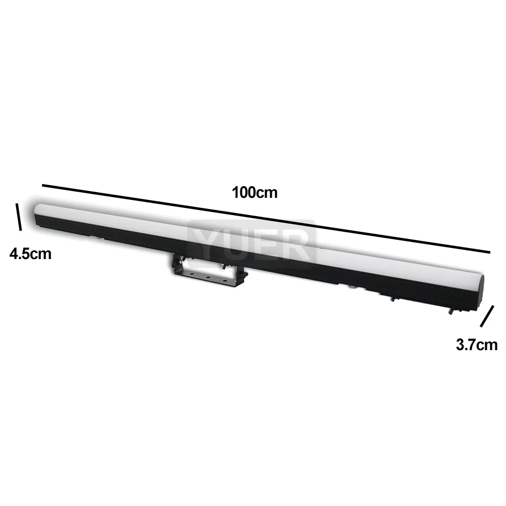 64PCS/LOT NEW LED 40X0.5W Circular Pixel Bar Strip Light LED RGB 3IN1 Stage Effect Light DMX 480CH LED Wall Wash DJ Disco Light