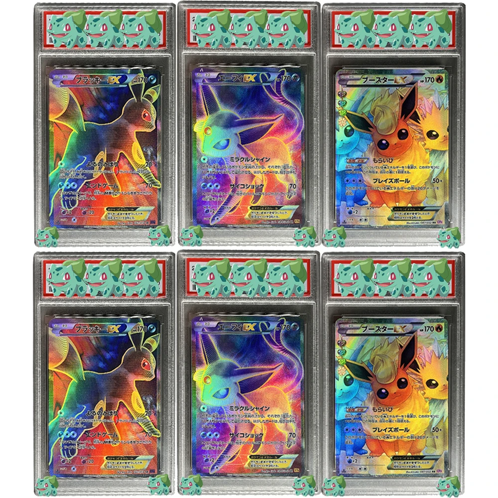 

2016 аниме Eeveelution PTCG коллекционная карта японская XY Fa/umbreon Ex Awk Psychic King-1St Ed MT 10 этикетка коллекционная карта подарок ребенку
