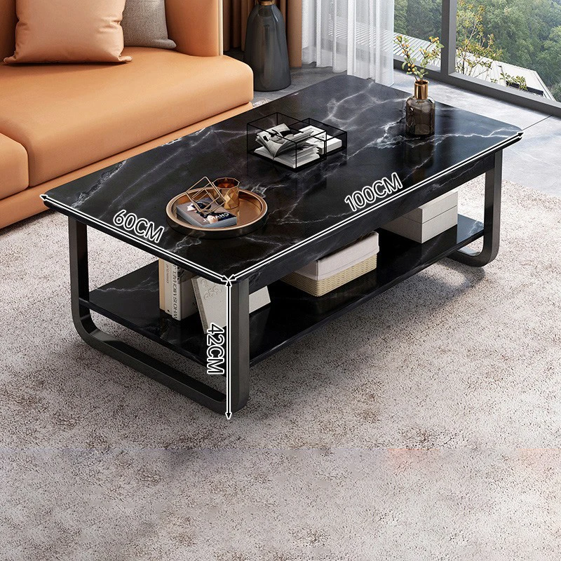 Decor Tray Coffee Table Minimalist Square Nordic Side Table Living Room Library Furniture Mesa Centro Salon Home Decor