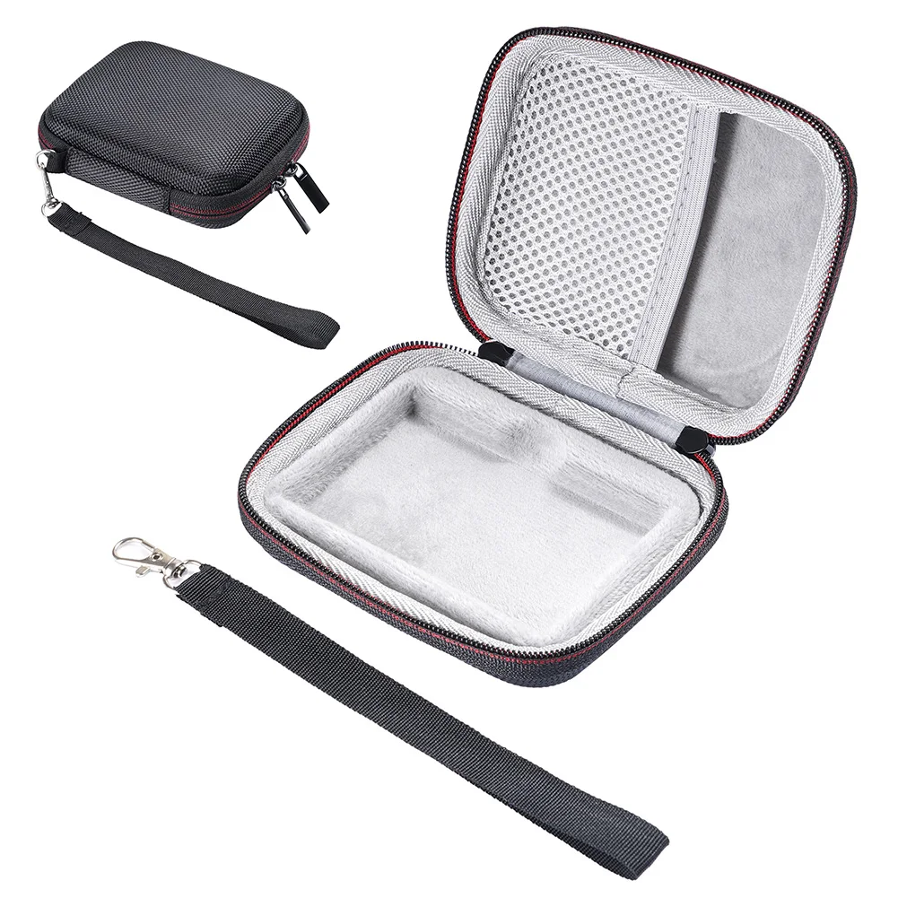 EVA Hard Carrying Case Shockproof Travel Storage Bag Anti-Scratch with Mesh Bag&Hand Strap for Samsung T7 Shield/T9 Portable SSD