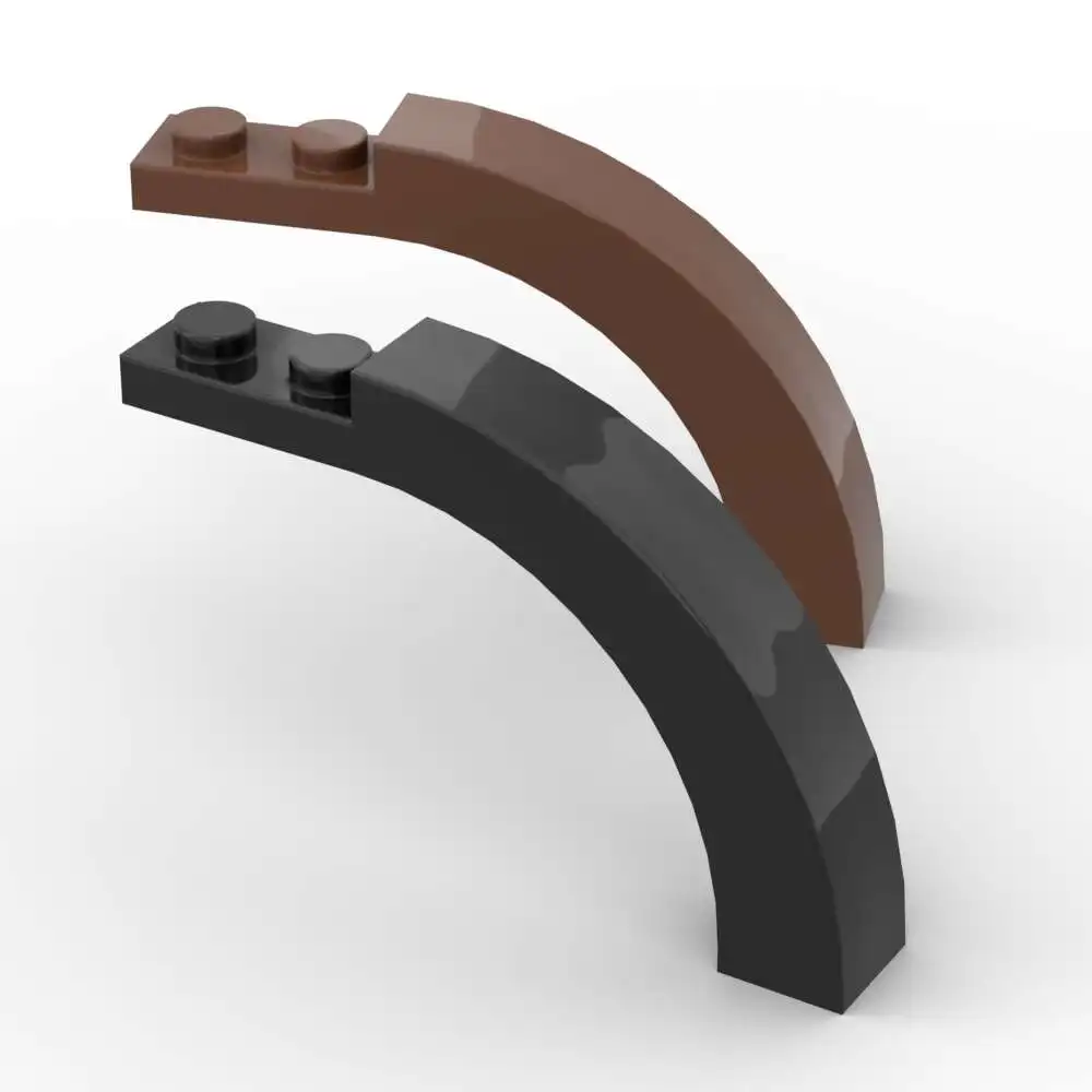 MOC 10PCS Part Bricks 6060 15967 Arch 1x6x3 1/3 Curved Top Building Blocks Educational Idea DIY Assemble Toys Birthday Kid Gifts