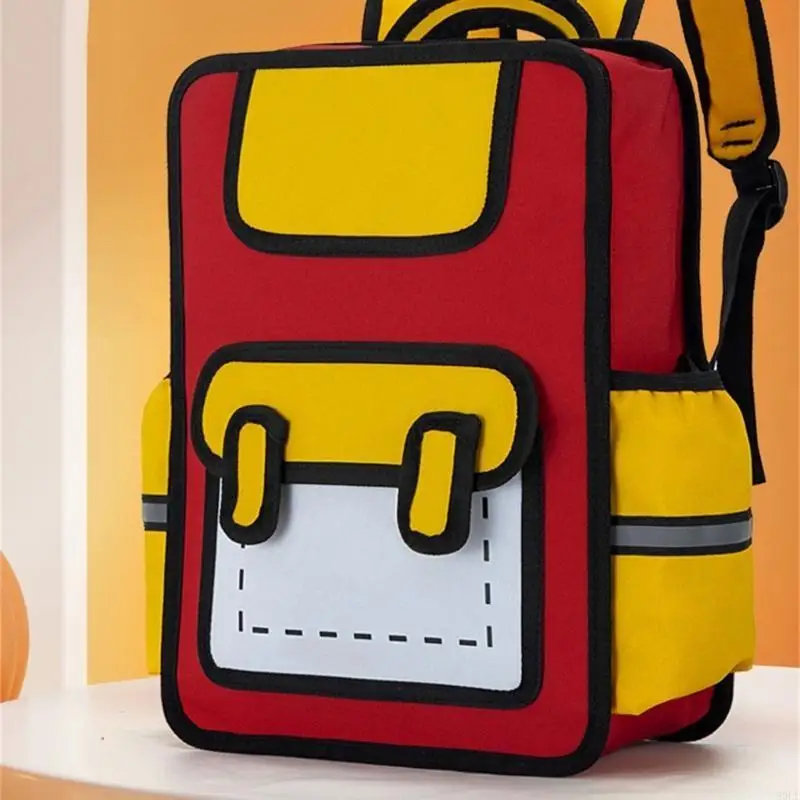 50L милый Cartoon Rackpack Anime Daypack для детского сада и школы