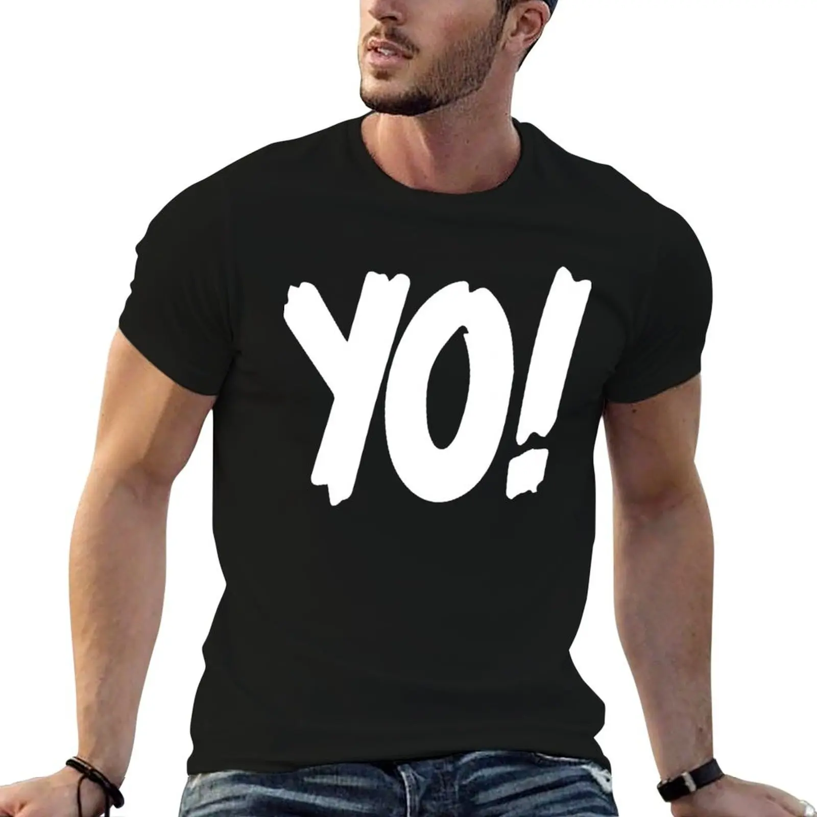 

Yo T-Shirt oversized t shirt man t shirt anime tshirt plain black t shirts men