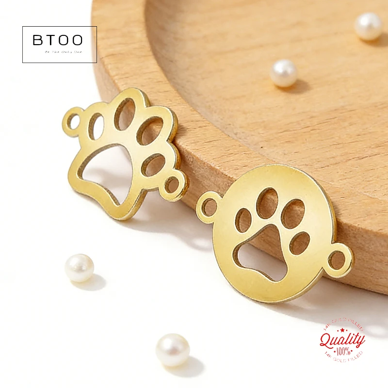 Dog Claw Charm 14K …