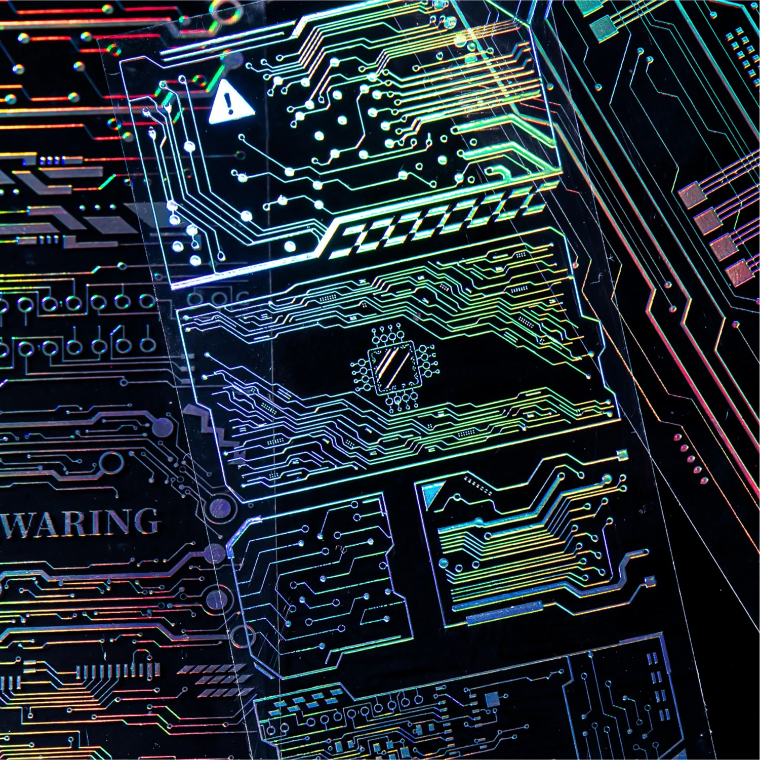 3sheets Element Collection Series Kawaii PET Laser Silver Stickers DIY Diary Phone Case Handmade Scrapbook Aesthetic Stickers