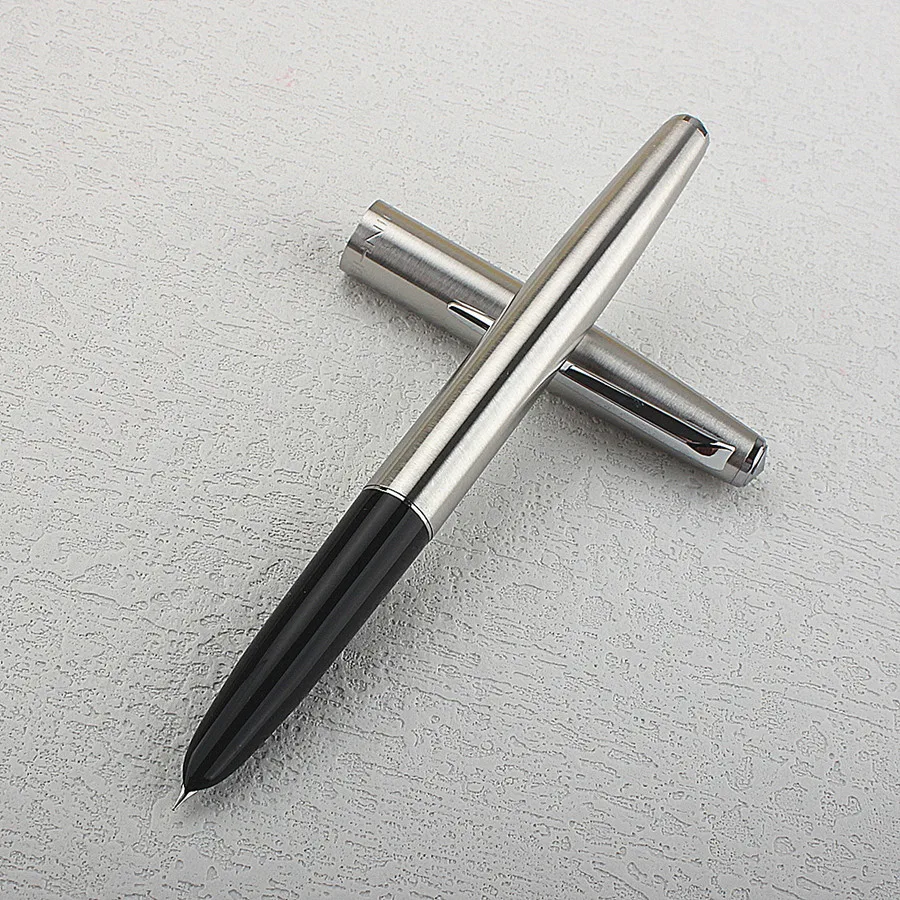 Jinhao 911 Steel Fountain Pen with 0.38mm Extra Fine Nib Smooth Writing Inking Pens