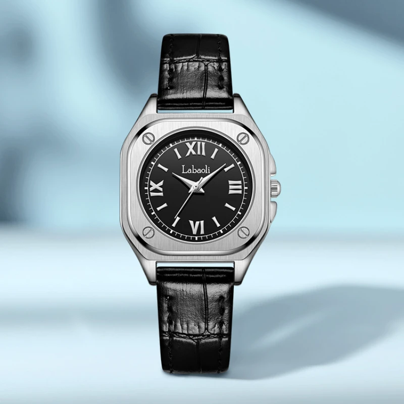 Fashion 2024 Leather Women Watches Luxurious Brand Casual Diamond Female Quartz Wristwatches Simple Sport Clock Relogio Feminino