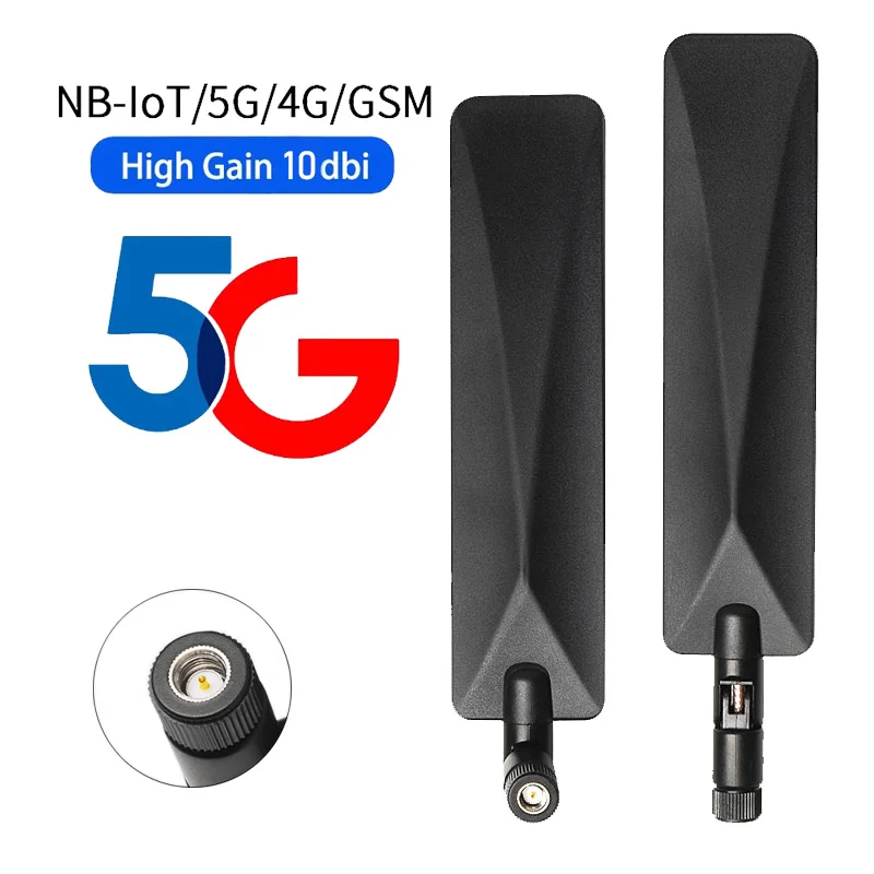 3G 4G 5G Antenna High Gain22dBi 600-6000MHz SMA Male for Wireless Network Card Wifi Router High Signal Sensitivity