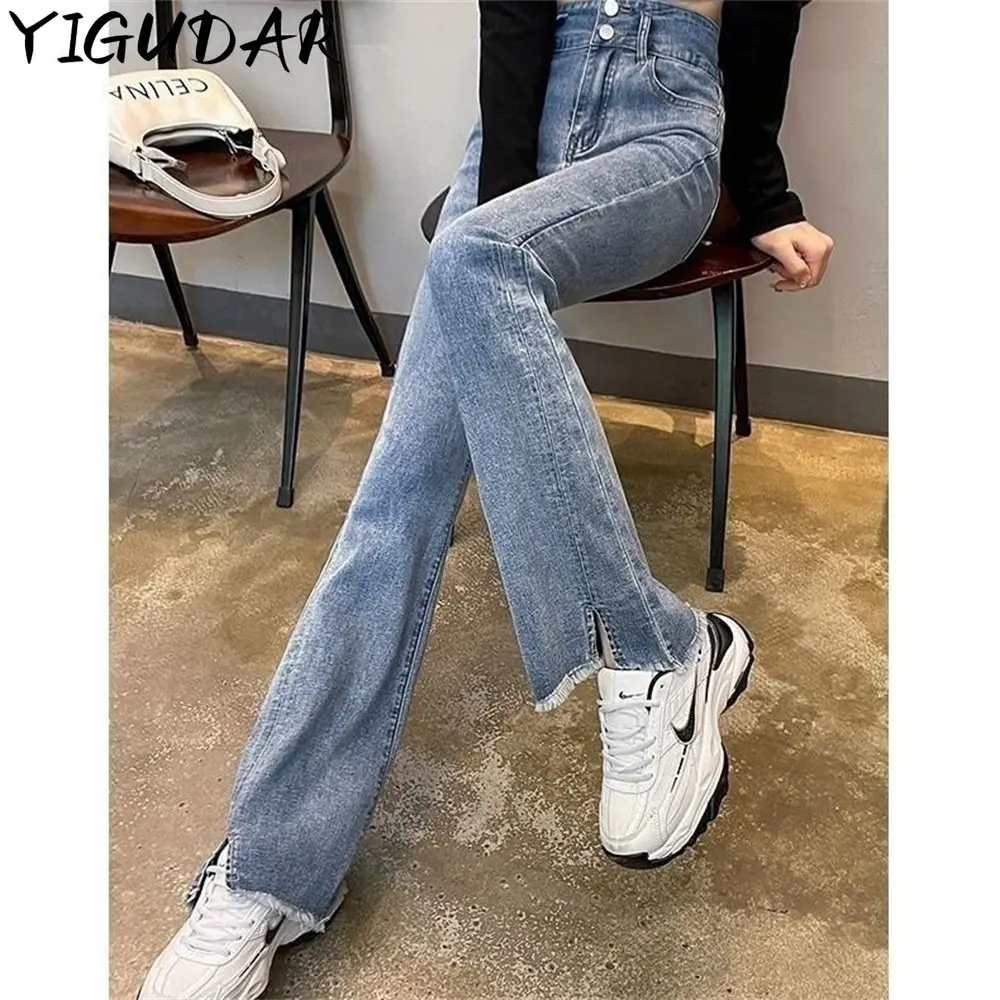 Jeans for Women High Waist Straight Leg Jeans New Casual Women Jeans Streetwear Denim Pants Jeans for Women pantalones hombre