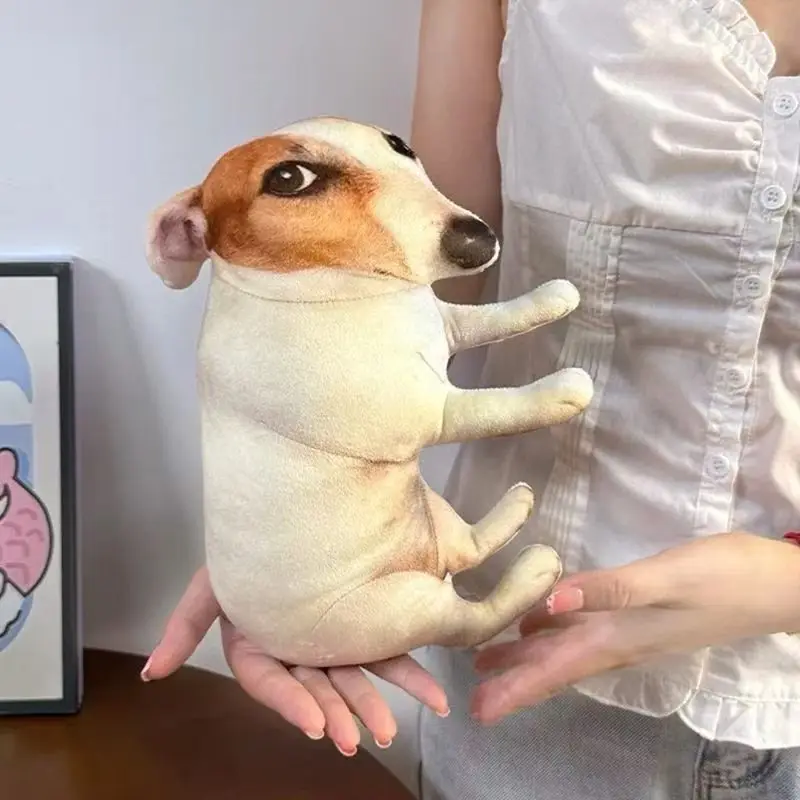 Awkward Dog Pillow Funny 3D Printed Dog Stuffed Cushion Sleep Leg Pillow Novelty Home Decoration Christmas Gift