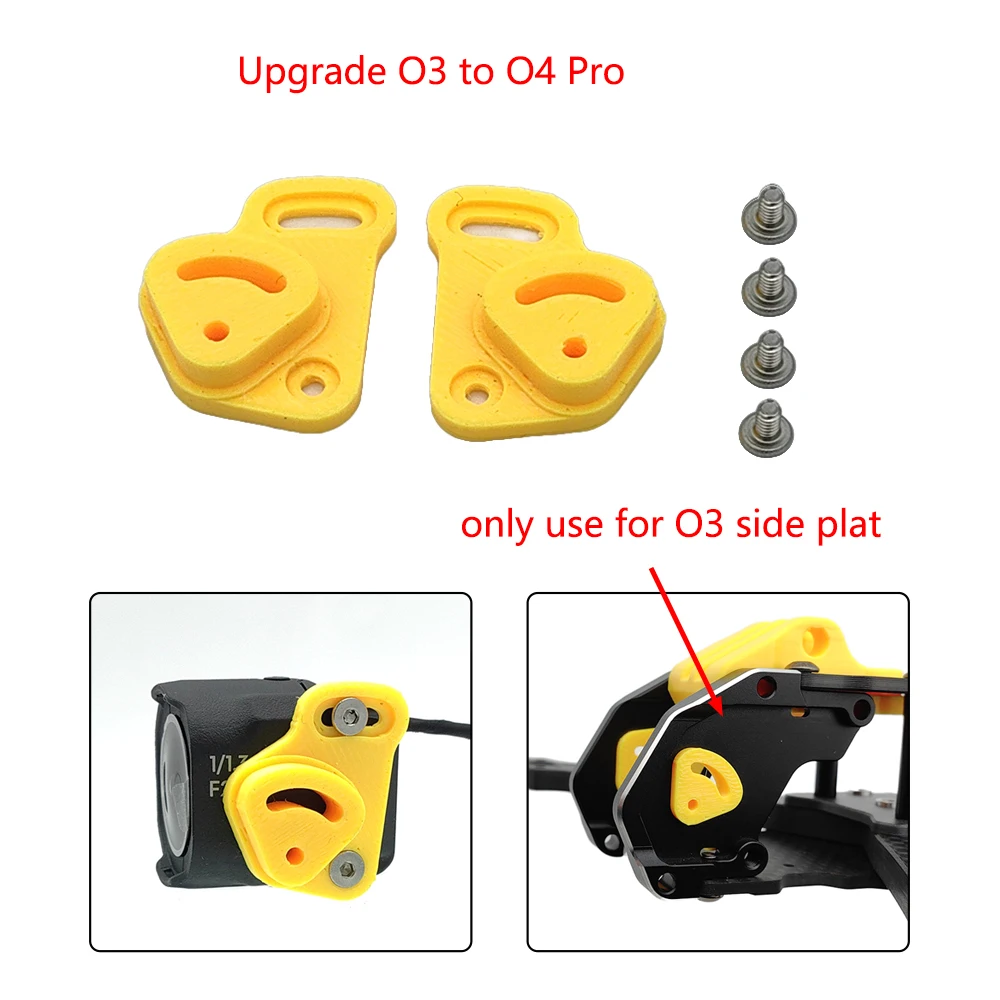 O4 Pro Upgrade Kits 3D Printed Parts TPU Part for Speedybee Mario 5 Upgrade O3 to O4Pro