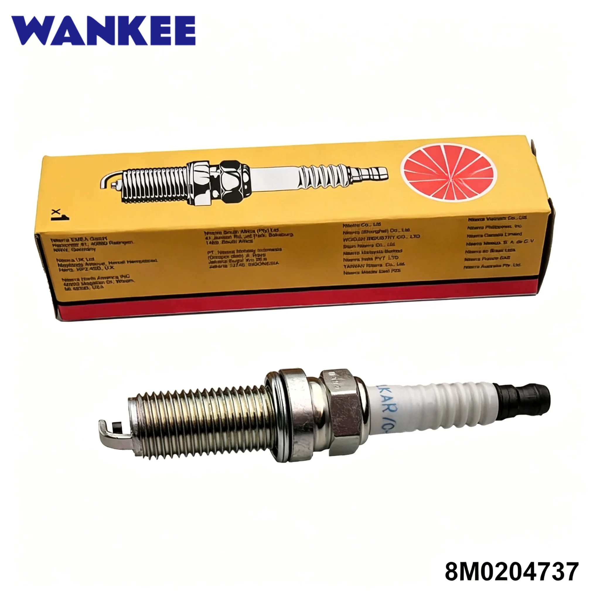 OEM Spark Plug LKAR7C-9 8M0204737 for Mercury 400HP 400HP 5.7L V10 Outboard Engine (Original)