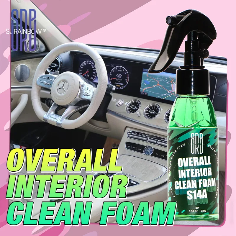 Total Interior Cleaner and Protectant, Ready to Use, Sprayable (for Carpets,Seats & Floor Mats),Safe for Cars,Home,Office & More