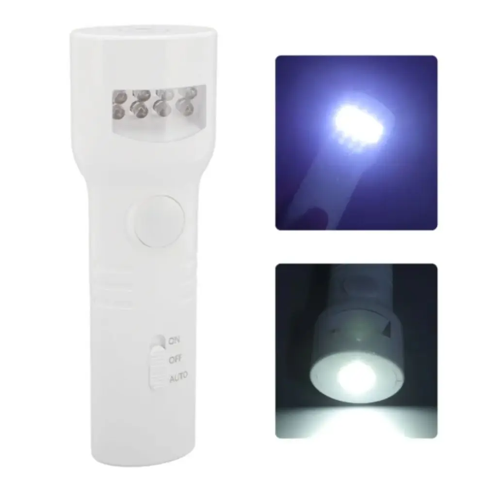 Auto Dim Portable Flashlight Dusk To Dawn Sensor Plug In Design Motion Sensor Night Light 2 in 1 Function 4000K RGB