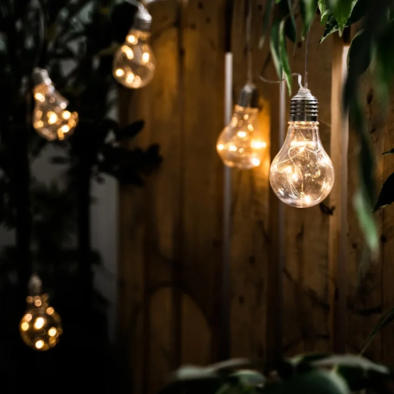 4M String Light Bulbs Battery Power Outdoor Patio Garden Decoration USB Adapter Christmas Wedding Camping Lighting Mini LED Bulb