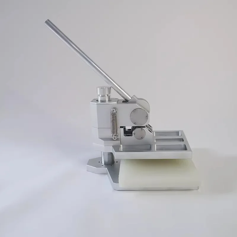 

Manual swing cutting machine leather goods small cutting punching knife die cutting