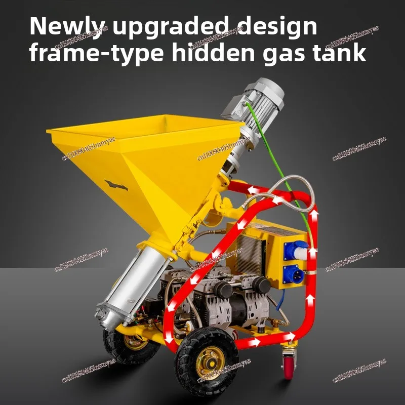 Multifunctional high pressure sprayer putty anti-corrosion coating real stone paint cement slurry sprayer