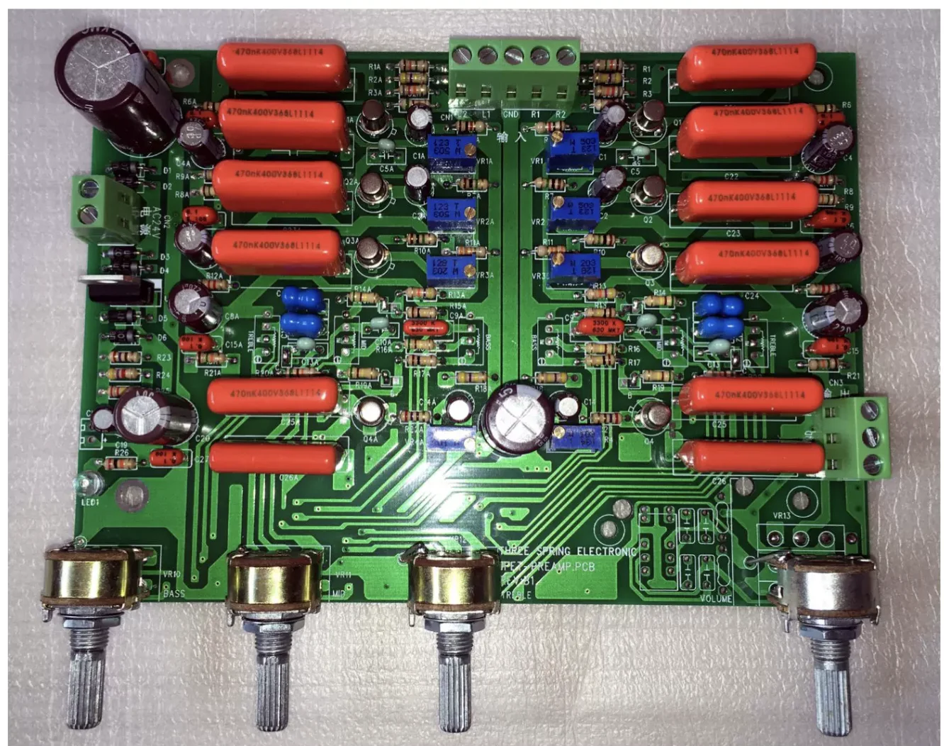 JFET four-tube pre-stage 3DJ7H pre-stage, with a bold flavor
