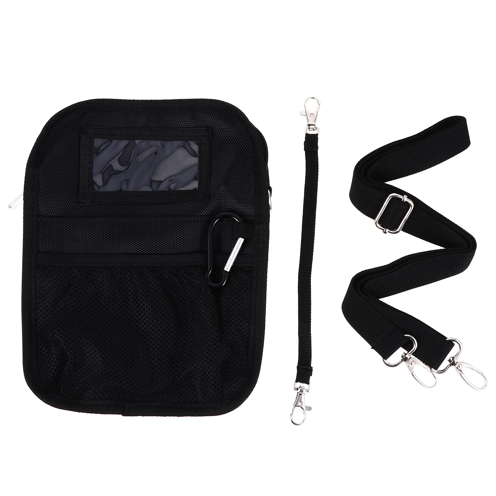 

Single Shoulder Tool Bag Lightweight Durable Mesh Pocket Belt Bag for Travel Outdoor Nursing Accessories Shoulder Pouch