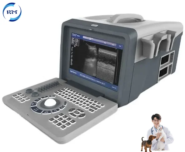

Portable Pregnancy Animal Ultrasound Machine Veterinary BW Color Ultrasound Scanner for Sheep Dog Cat Sheep Horse