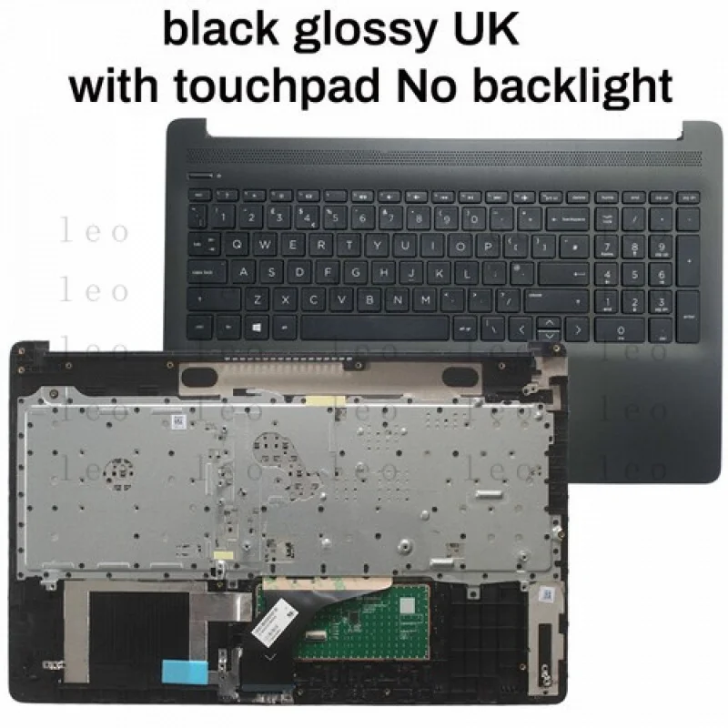 AA  UK Keyboard FOR HP 15-DA 15-DB 15T-DA 15T-DB TPN-C135 TPN-C136 255 250 G7