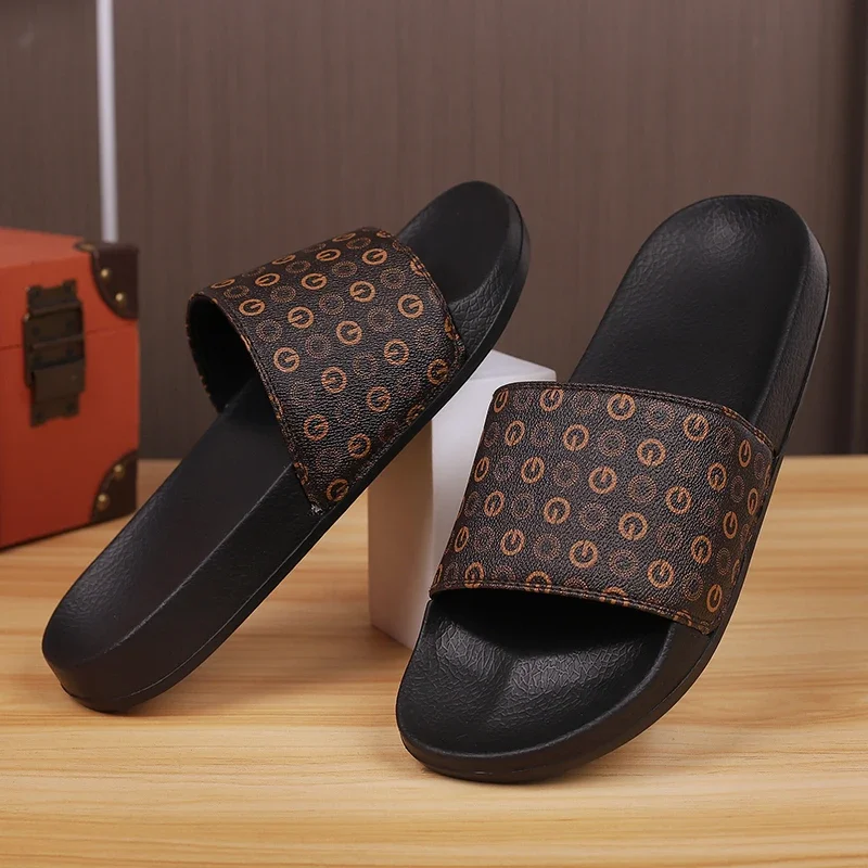 Moisture Removing Men Summer Slippers Anti Slip Fresh Keeping Student Daily Rest Leisure Footwear