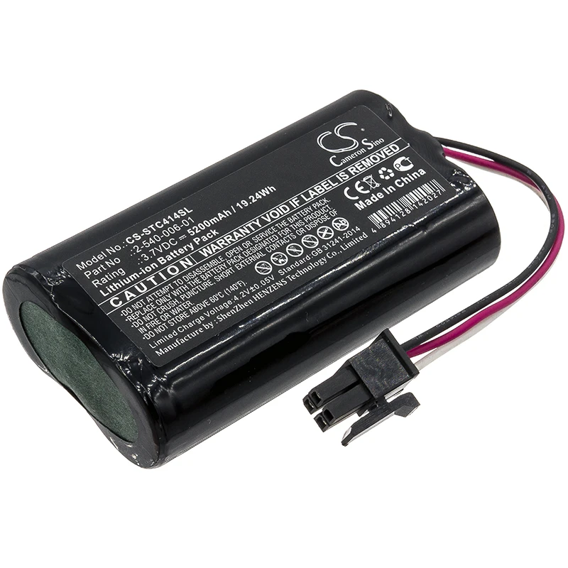 Li-ion Speaker Battery for Soundcast,3.7v,5200mAh,MLD414 Outcast Melody,2-540-006-01