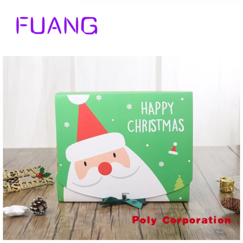 Custom  New Design Christmas Gift Paper Packaging Boxpacking box for small businesse