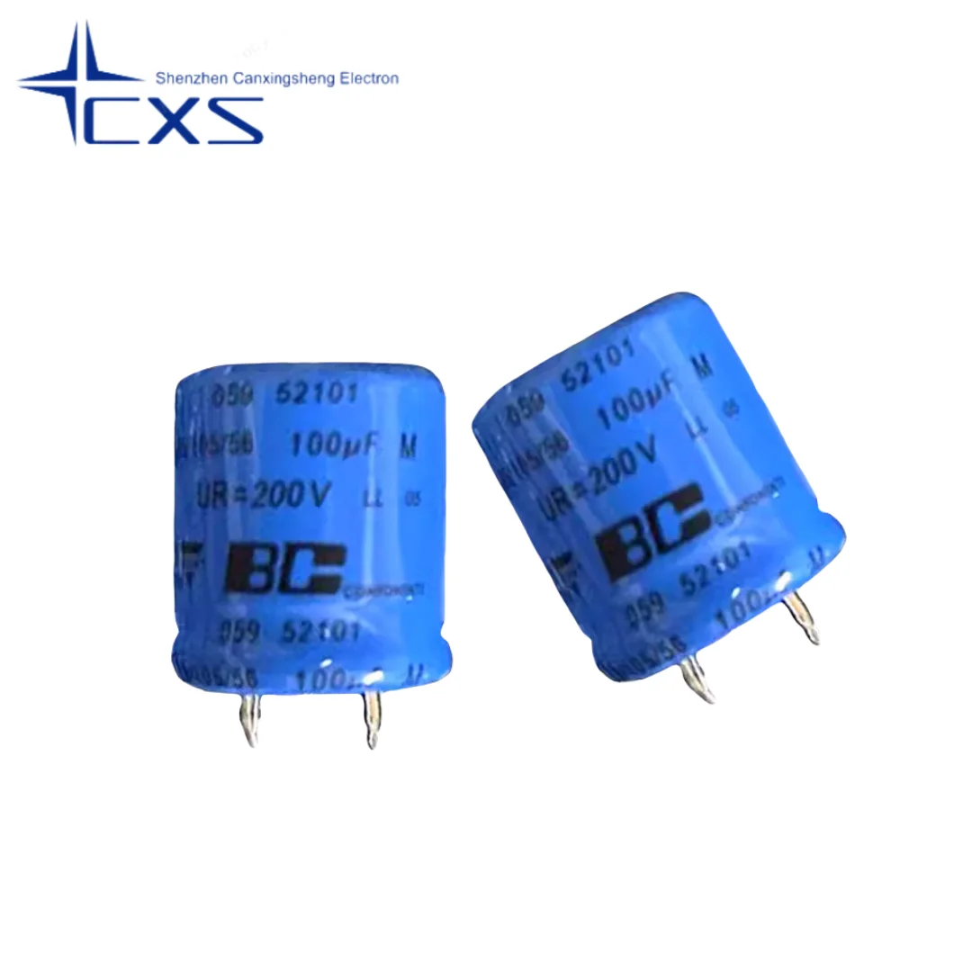 200V100UF 100UF200V Size: 22*25/30 Vishay bile filter electrolytic capacitors