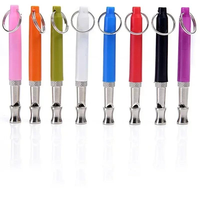 2024 1PCS NEW Adjustable Pet Dogs Whistle Anti Bark Ultrasonic Sound Dogs Training Flute Pets Interactive Home Supplies