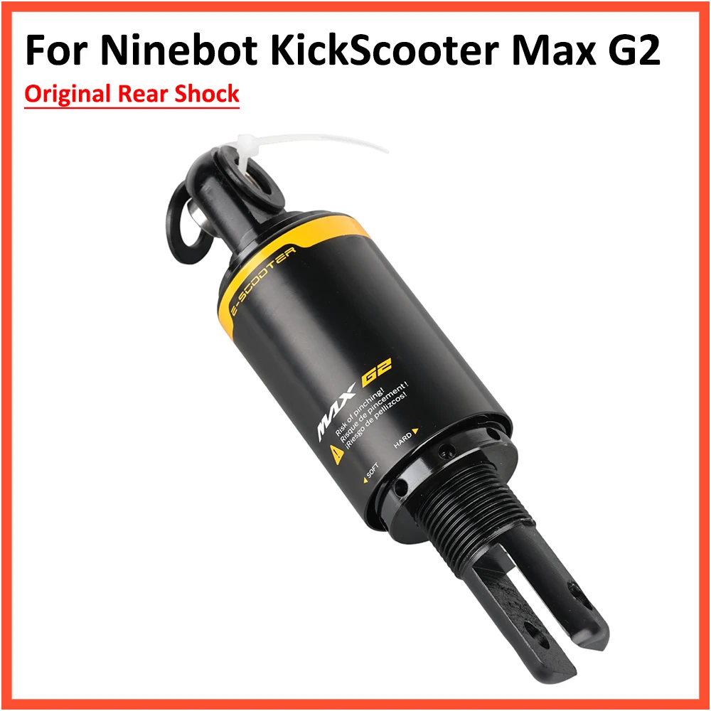 Original Rear Shock Absorber For Ninebot Max G2 Electric Scooter G65 KickScooter Air Suspension Shock Cycling Parts