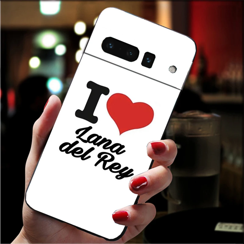 Funda de Lana Del Rey para Google Pixel 8 7 Pro 7 7A 6A 6 Pro 5A 4A 3A Pixel 4 XL Pixel 5 6 4 3 3A XL