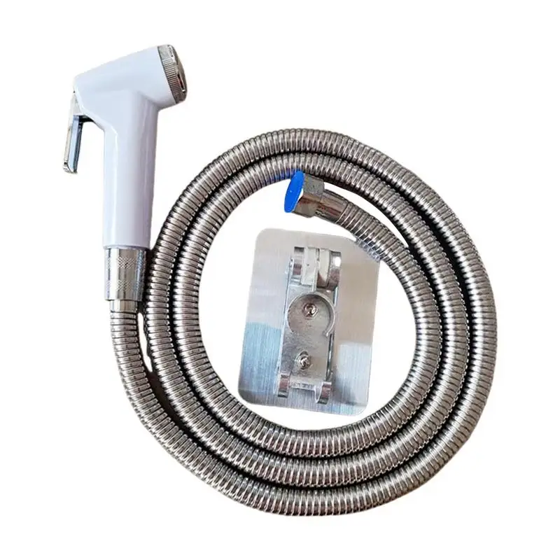 

Распылительная ткань для биде, набор распылителей для подгузников, набор инструментов для чистки ванной комнаты со шлангом, контроль давления воды, насадка для биде для купания