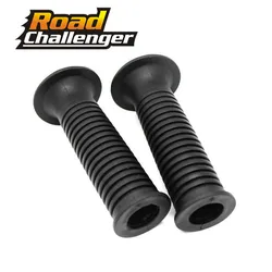 Motorcycle Black Handlebar Hand Grips Bars Cover 7/8