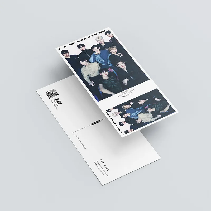 420Pcs/Box Kpop ZEROBASEONE Share Postcards Photocards Stickers Set ZB1 Gunwook Gyuvin Taerae Dance Stage Lomo Cards Fans Gifts