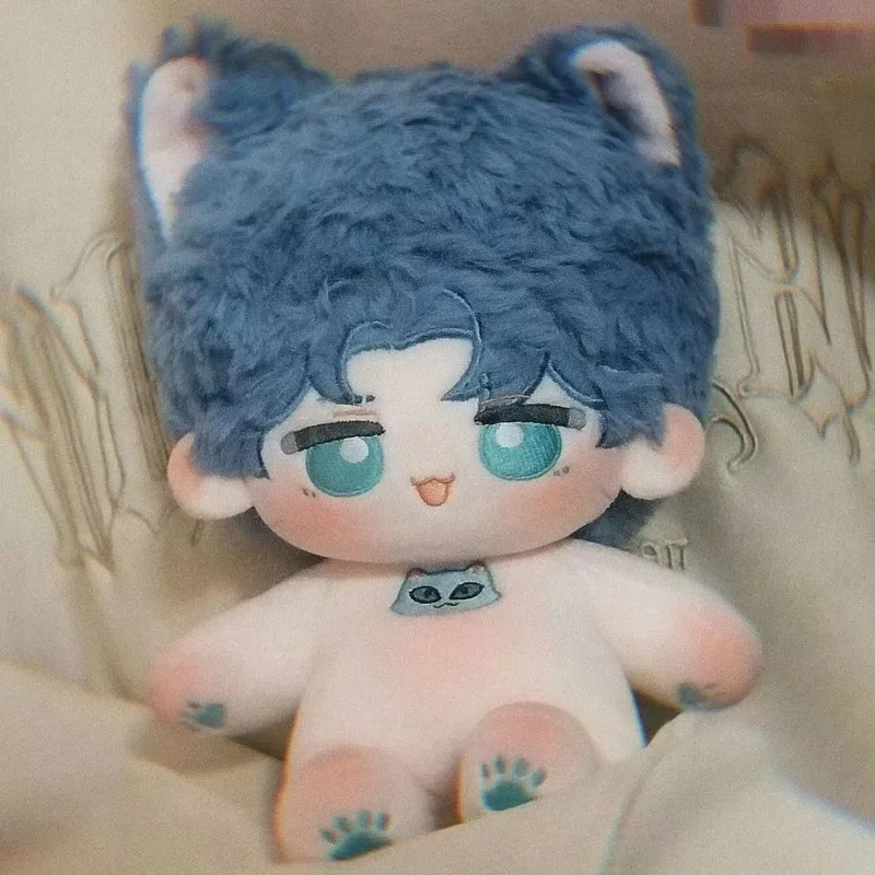 Stuffed 20CM Identity V Naib Subedar Cosplay Plush Cotton Doll for Kids Mercenary Body Dress Up Clothes Plush Toys Plushie Gifts