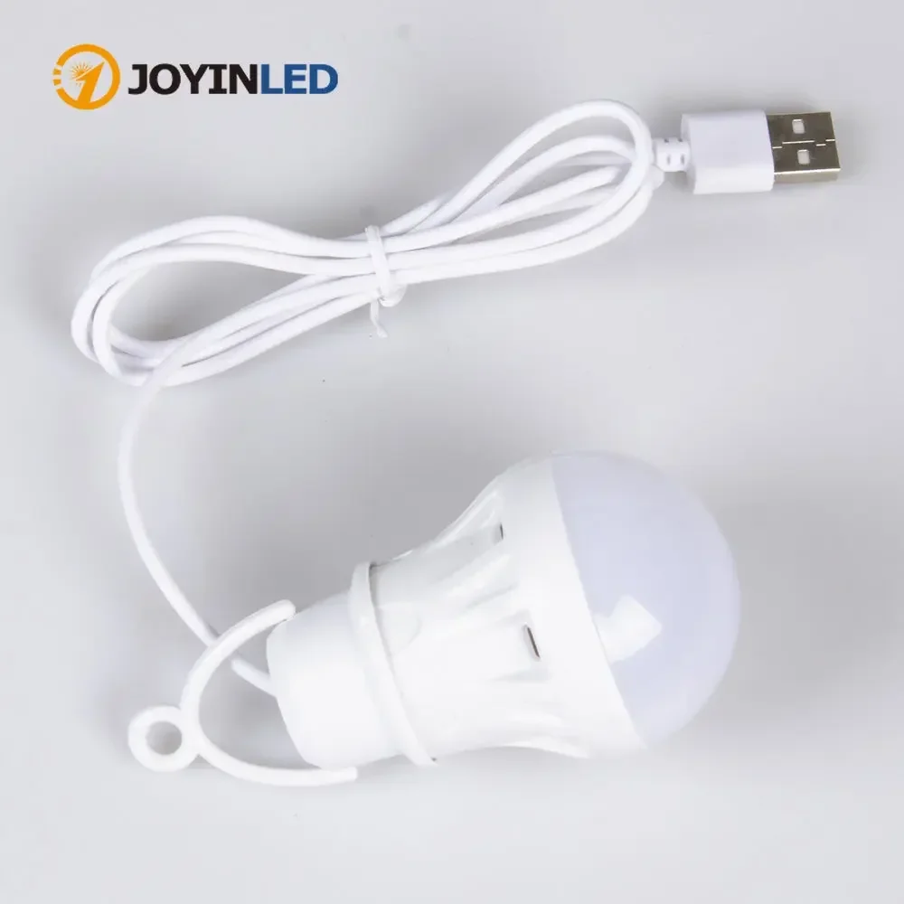 مصباح LED محمول للتخييم ، مصباح صغير ، طاقة USB ، ضوء كتاب ، قراءة ، طالب ، دراسة ، طاولة ، فائق السطوع ، 3 واط ، 5 فولت