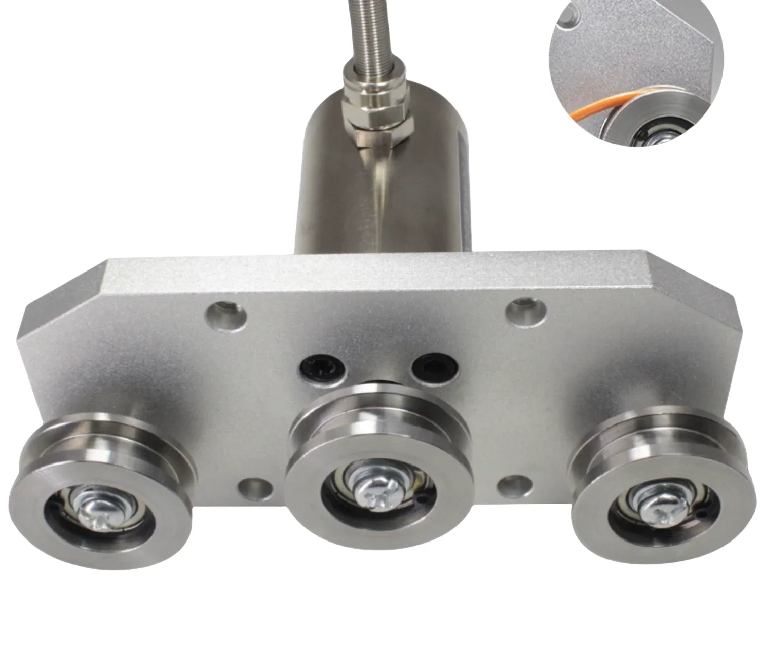 Tension Load Cell 3-Pulley Force Sensor System Load Cell Sensor 1-100kg For Textile Yarn Metal Wire & Packaging Strip Monitoring