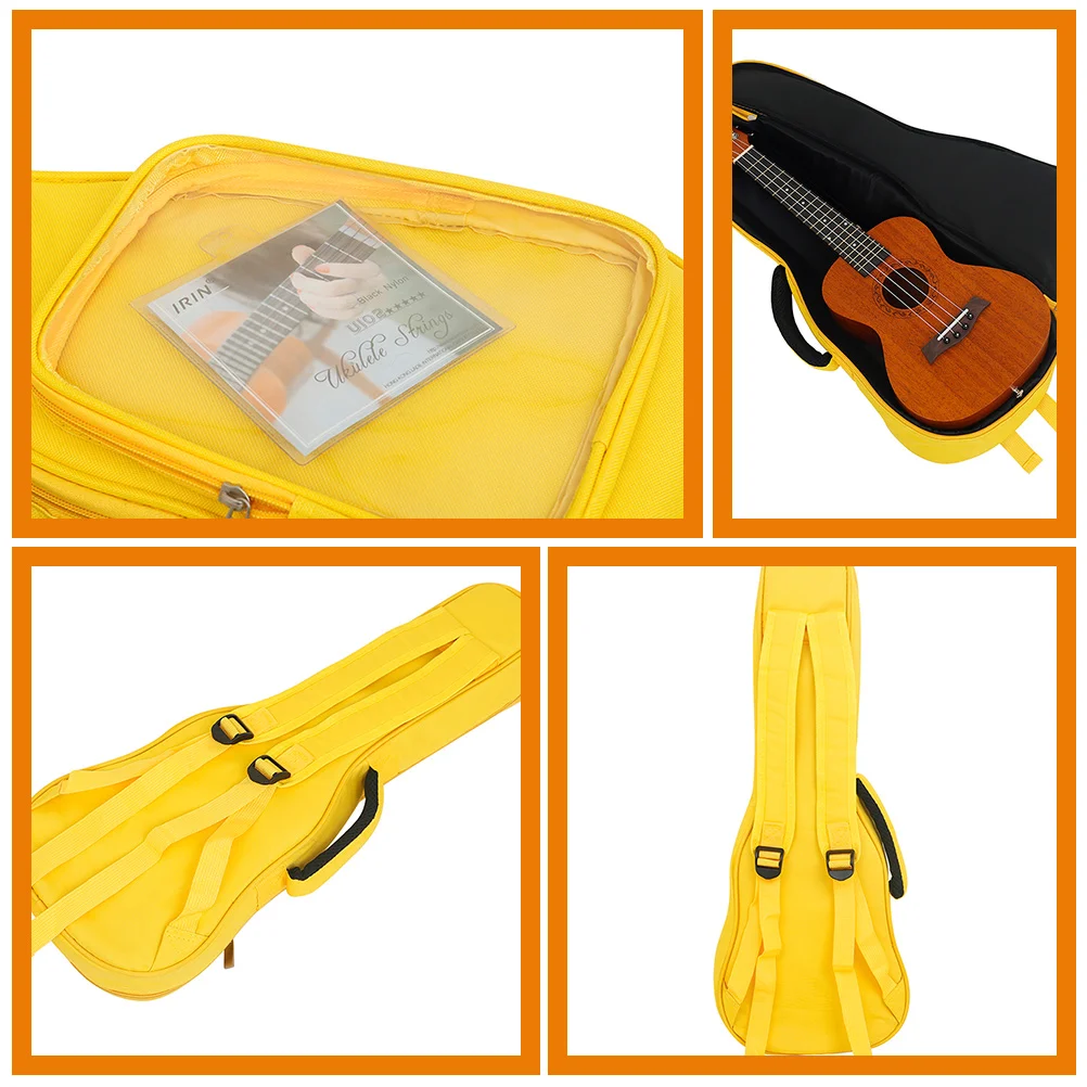

Ukulele Bag 23 Inch Lightweight Portable Wide Strap Durable Storage Container For Ukulele Carry Case Professional Protection